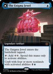 The Enigma Jewel // Locus of Enlightenment (Extended Art) [The Lost Caverns of Ixalan] 