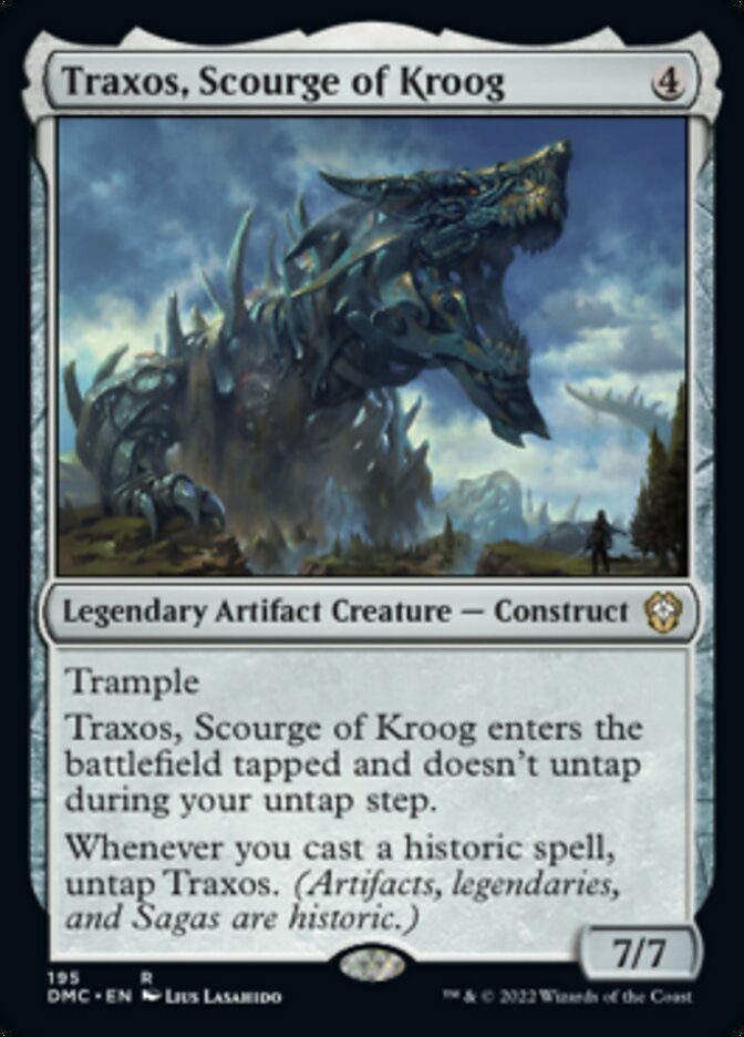 Traxos, Scourge of Kroog [Dominaria United Commander] 