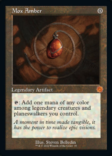 Mox Amber (Retro) [The Brothers' War Retro Artifacts] 
