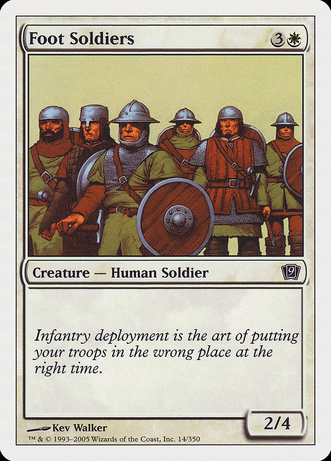 Foot Soldiers [Ninth Edition] 