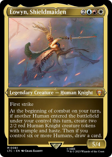 Éowyn, Shieldmaiden (Display Commander) [The Lord of the Rings: Tales of Middle-Earth Commander] 