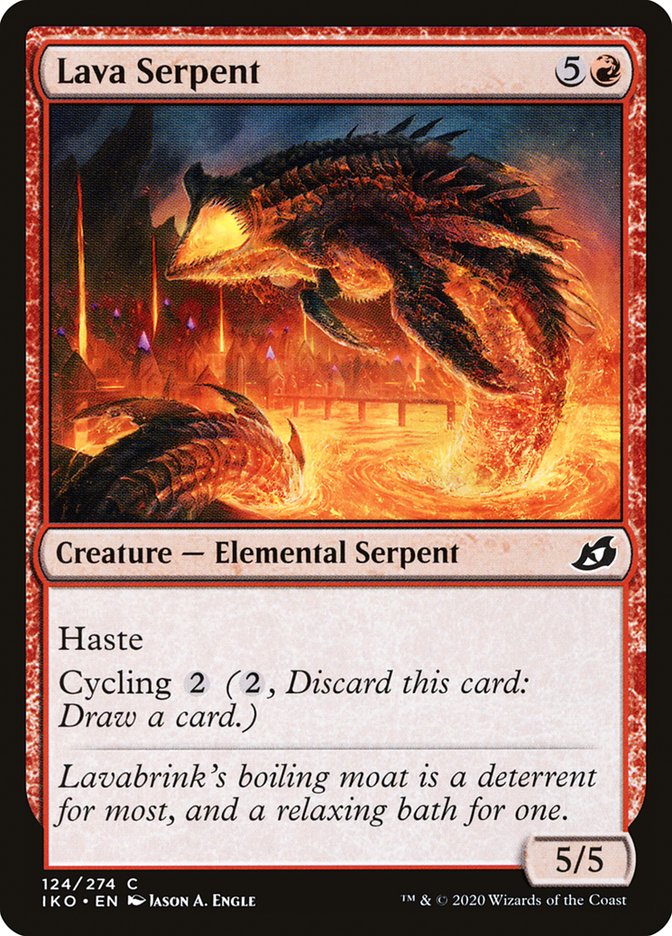 Lava Serpent [Ikoria: Lair of Behemoths] 