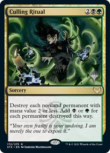 Culling Ritual (Promo Pack) [Strixhaven: School of Mages Promos] 