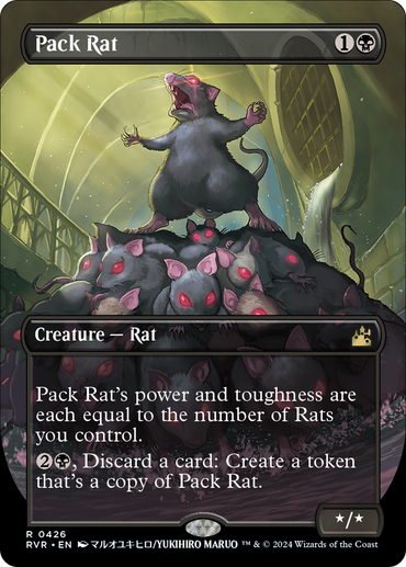 Pack Rat (Anime Borderless) [Ravnica Remastered] 