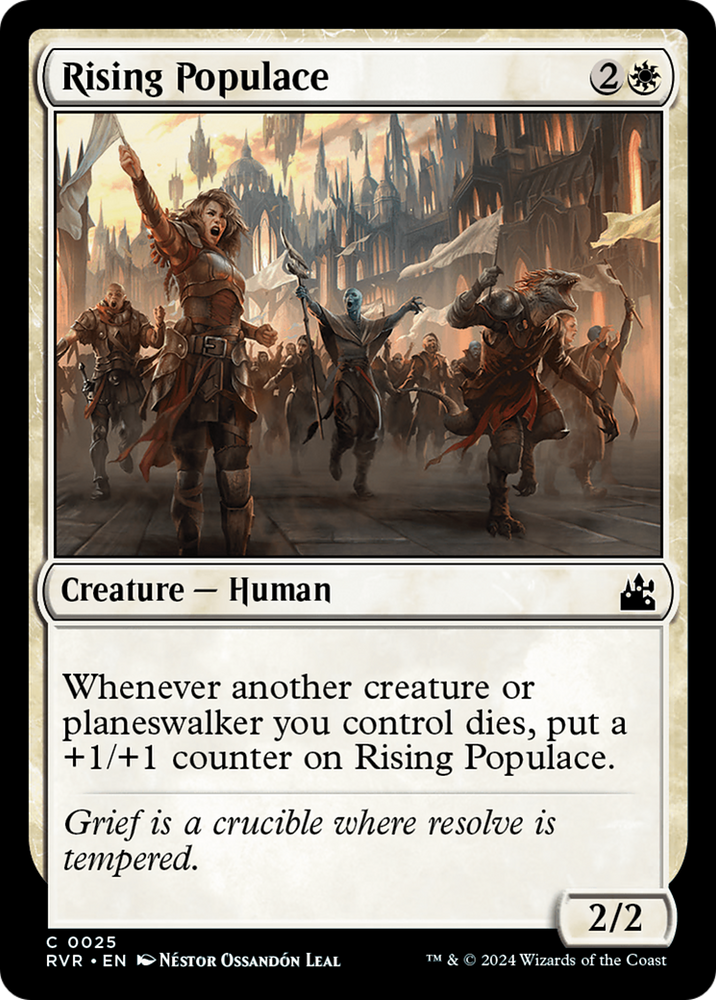 Rising Populace [Ravnica Remastered] 