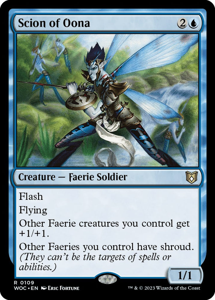 Scion of Oona [Wilds of Eldraine Commander] 
