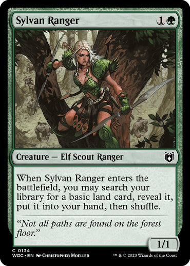 Sylvan Ranger [Wilds of Eldraine Commander] 