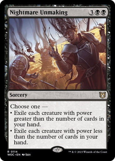 Nightmare Unmaking [Wilds of Eldraine Commander] 