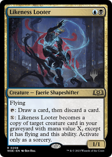 Likeness Looter (Promo Pack) [Wilds of Eldraine Promos] 