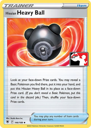 Hisuian Heavy Ball (146/189) [Prize Pack Series Three] 