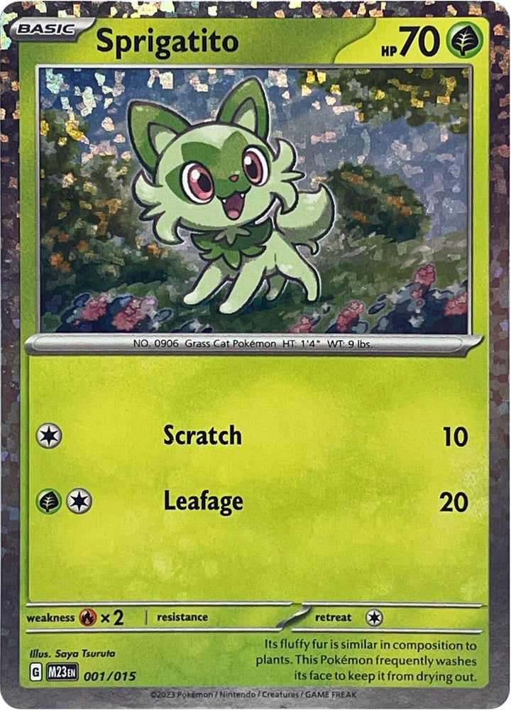 Sprigatito (001/015) [McDonald's Promos: 2023 Collection] 