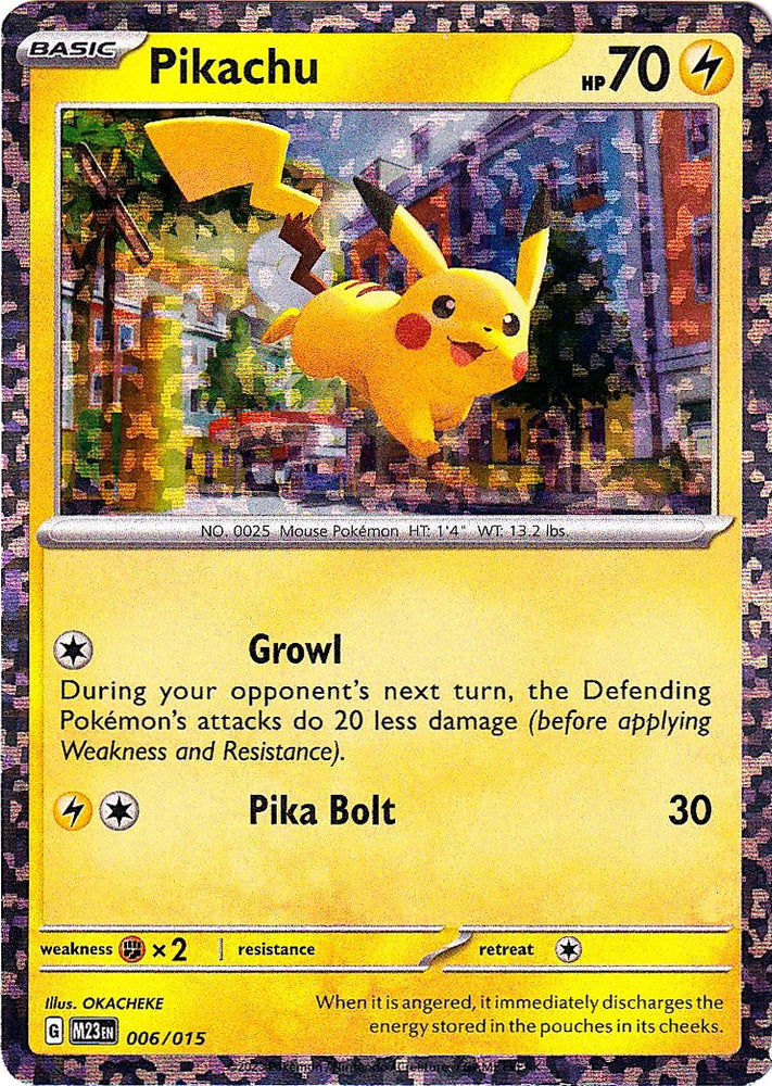 Pikachu (006/015) [McDonald's Promos: 2023 Collection] 