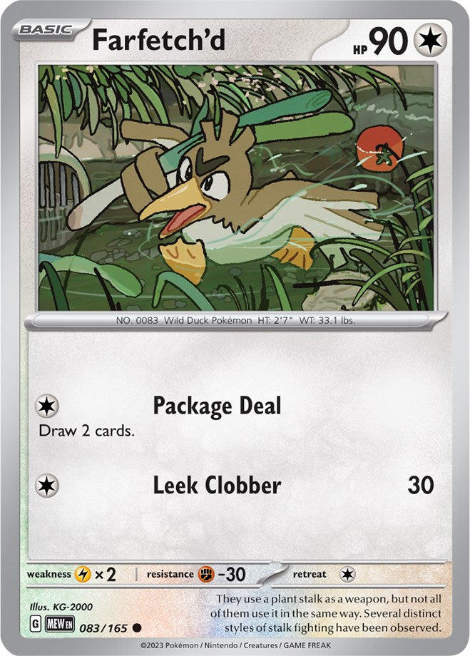 Farfetch'd (083/165) [Scarlet &amp; Violet: 151] 