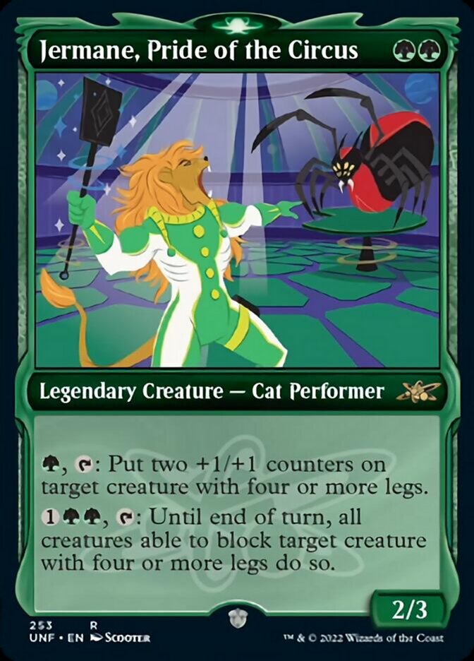 Jermane, Pride of the Circus (Showcase) [Unfinity] 