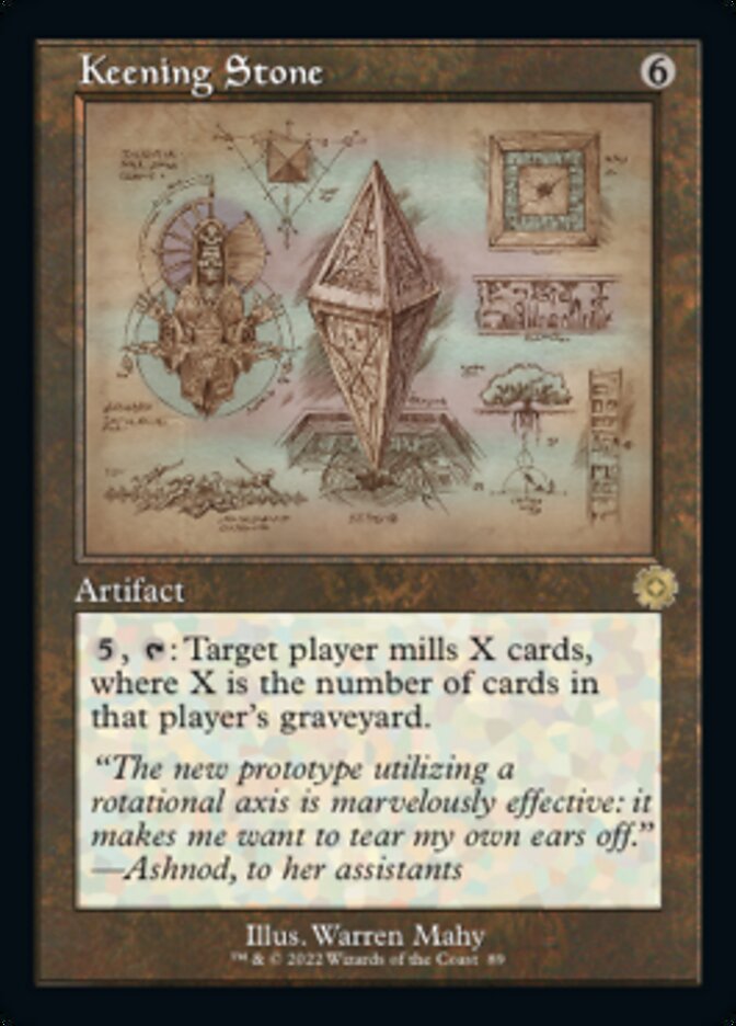 Keening Stone (Retro Schematic) [The Brothers' War Retro Artifacts] 