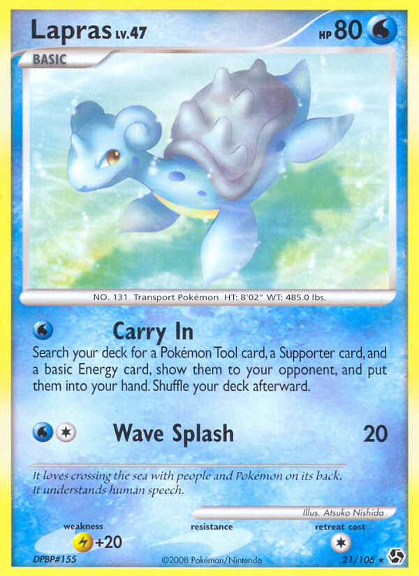 Lapras (21/106) [Diamond &amp; Pearl: Great Encounters] 