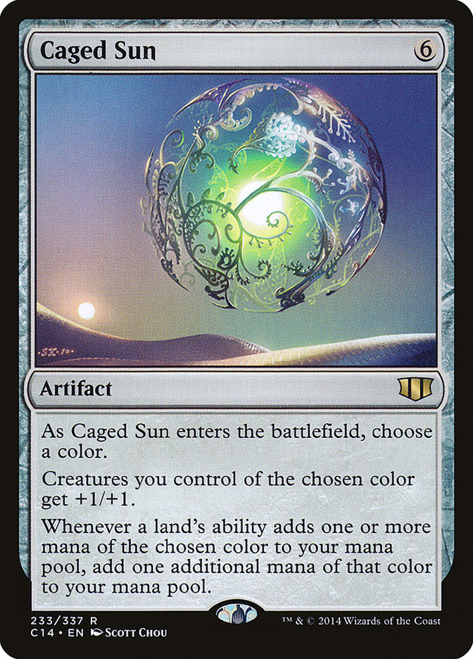 Caged Sun [Commander 2014] 