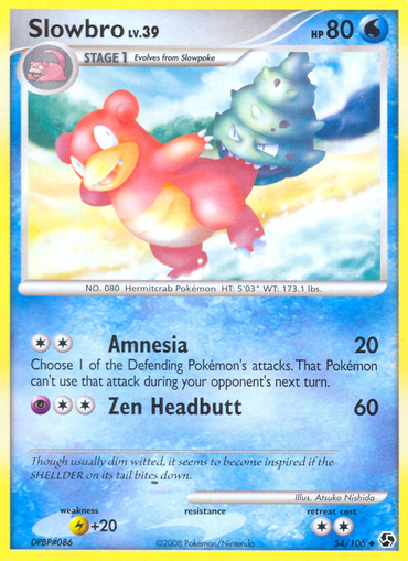 Slowbro (54/106) [Diamond &amp; Pearl: Great Encounters] 