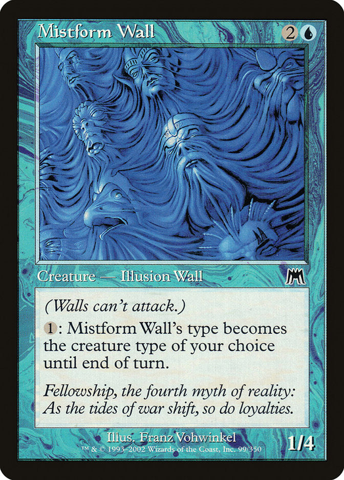Mistform Wall [Onslaught] 