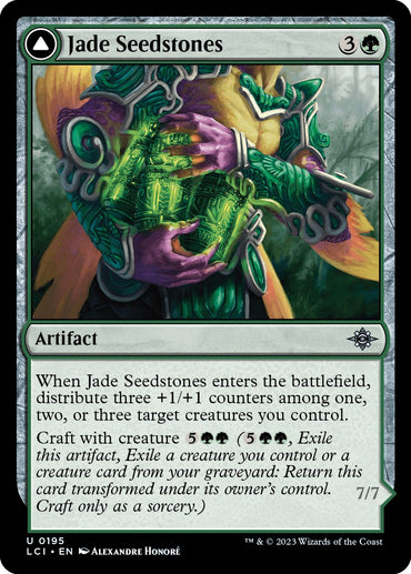 Jade Seedstones [The Lost Caverns of Ixalan] 