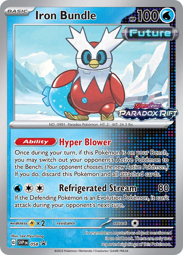 Iron Bundle (058) [Scarlet &amp; Violet: Black Star Promos] 