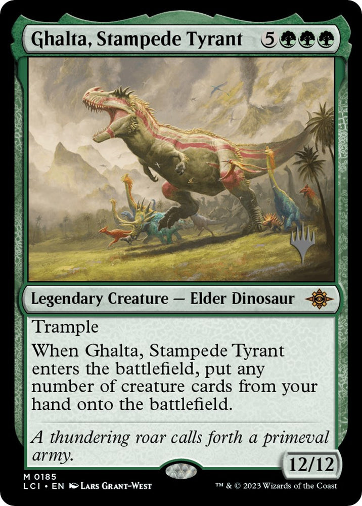 Ghalta, Stampede Tyrant (Promo Pack) [The Lost Caverns of Ixalan Promos] 