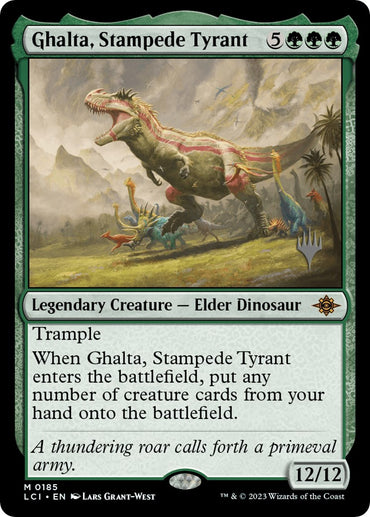 Ghalta, Stampede Tyrant (Promo Pack) [The Lost Caverns of Ixalan Promos] 