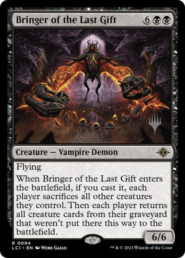 Bringer of the Last Gift (Promo Pack) [The Lost Caverns of Ixalan Promos] 