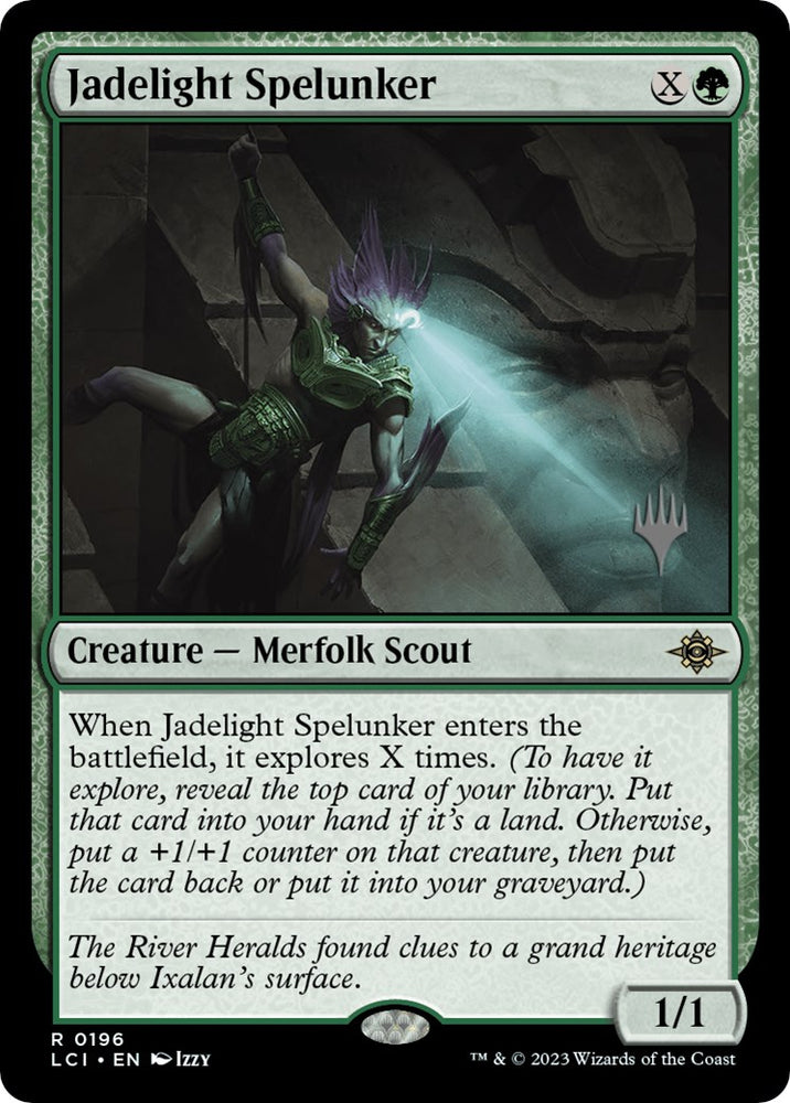 Jadelight Spelunker (Promo Pack) [The Lost Caverns of Ixalan Promos] 