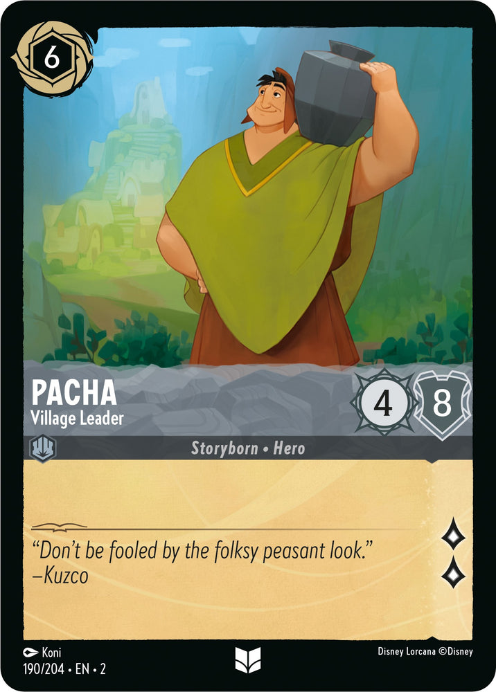 Pasha - Village Leader (190/204) [Rise of the Floodborn] 
