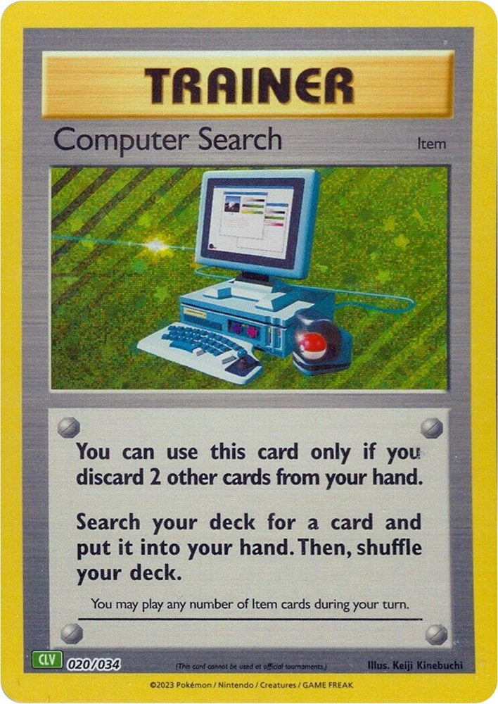 Computer Search (CLV) [Trading Card Game Classic] 