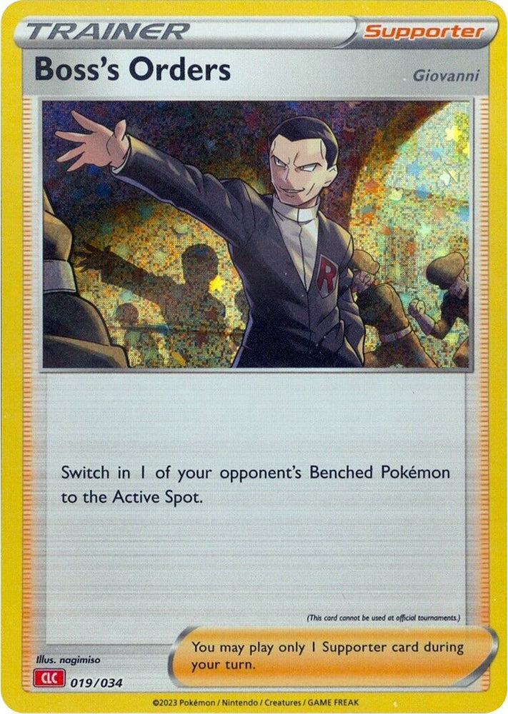 Boss's Orders (CLC) [Trading Card Game Classic] 