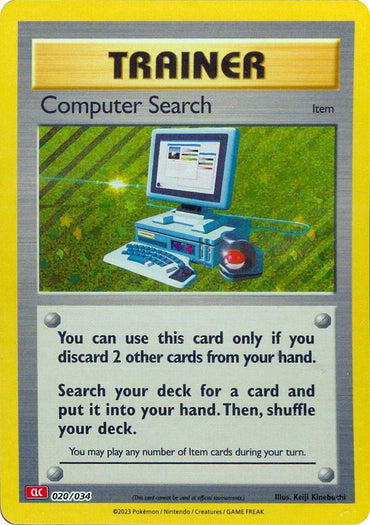 Computer Search (CLC) [Trading Card Game Classic] 