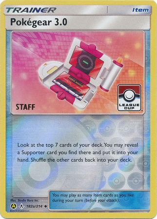 Pokegear 3.0 (182a/214)(League Promo Staff) [Sun &amp; Moon: Unbroken Bonds] 