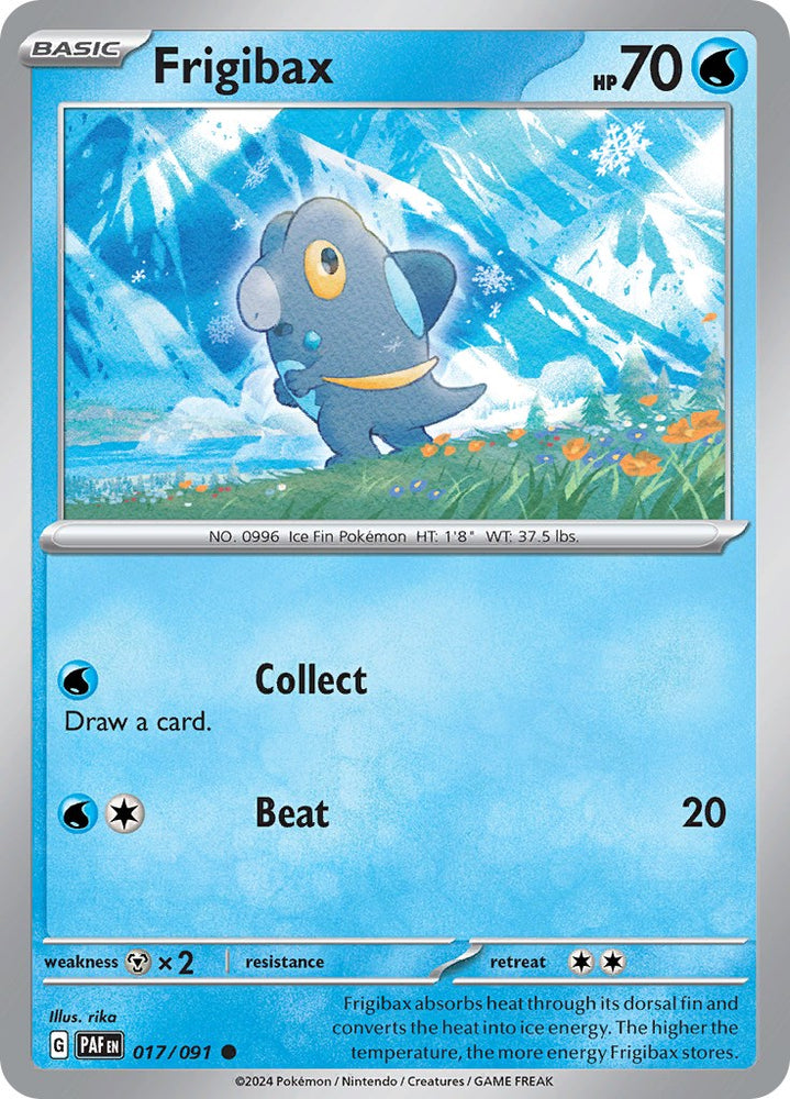 Frigibax (017/091) [Scarlet &amp; Violet: Paldean Fates] 