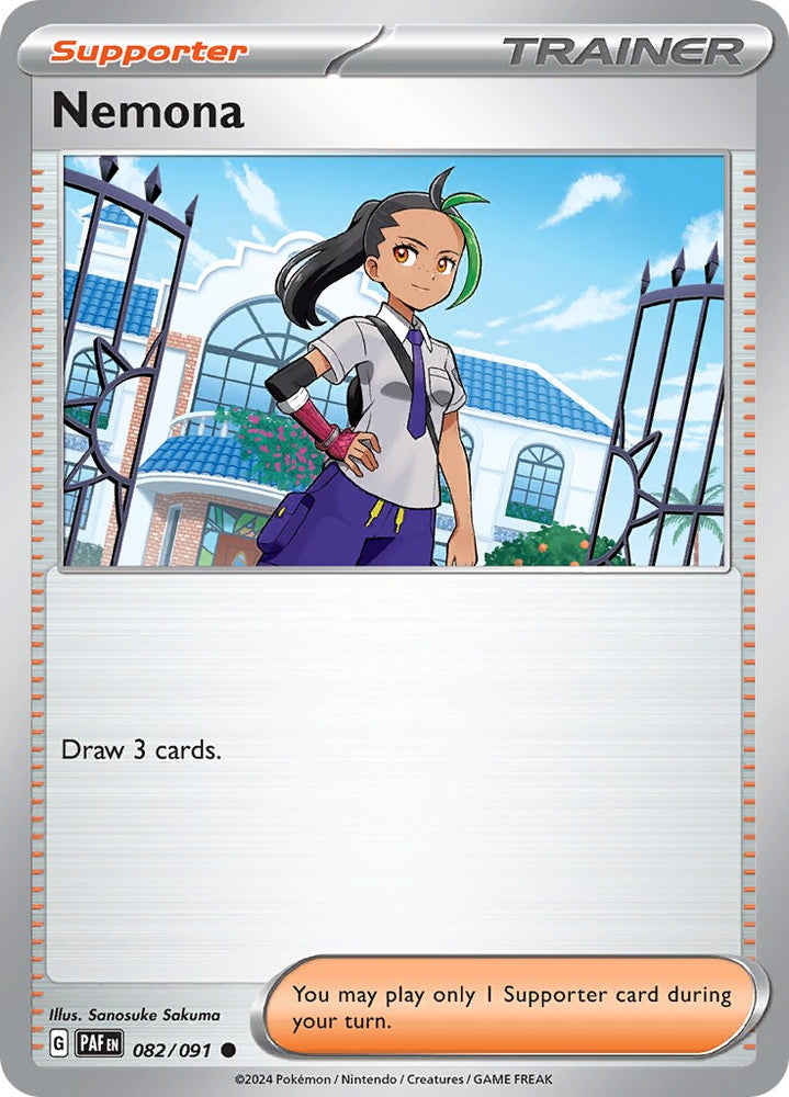Nemona (082/091) [Scarlet &amp; Violet: Paldean Fates] 