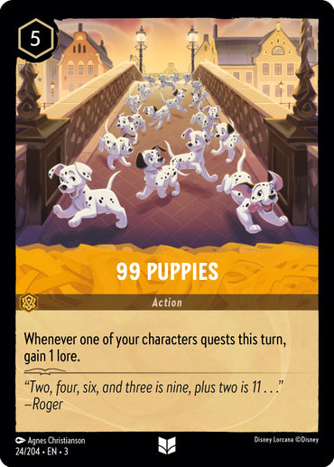99 Puppies (24/204) [Into the Inklands] 