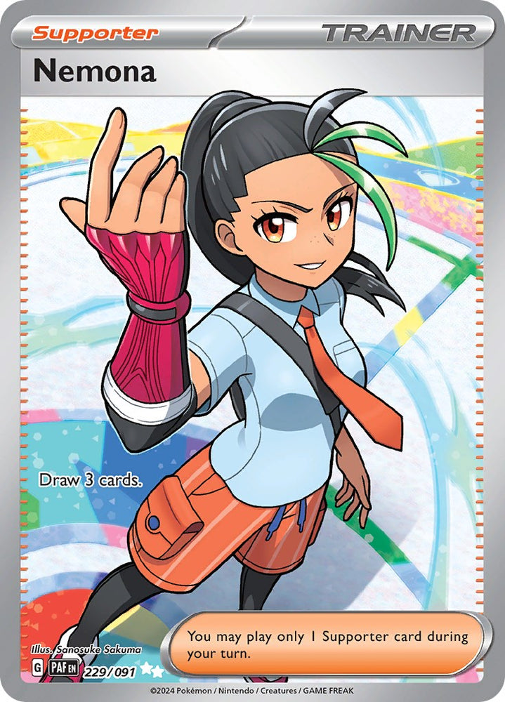 Nemona (229/091) [Scarlet &amp; Violet: Paldean Fates] 