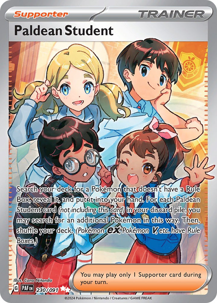 Paldean Student (230/091) [Scarlet &amp; Violet: Paldean Fates] 