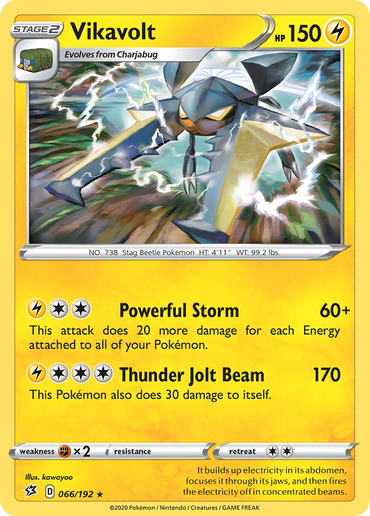 Vikavolt (066/192) [Sword &amp; Shield: Rebel Clash] 