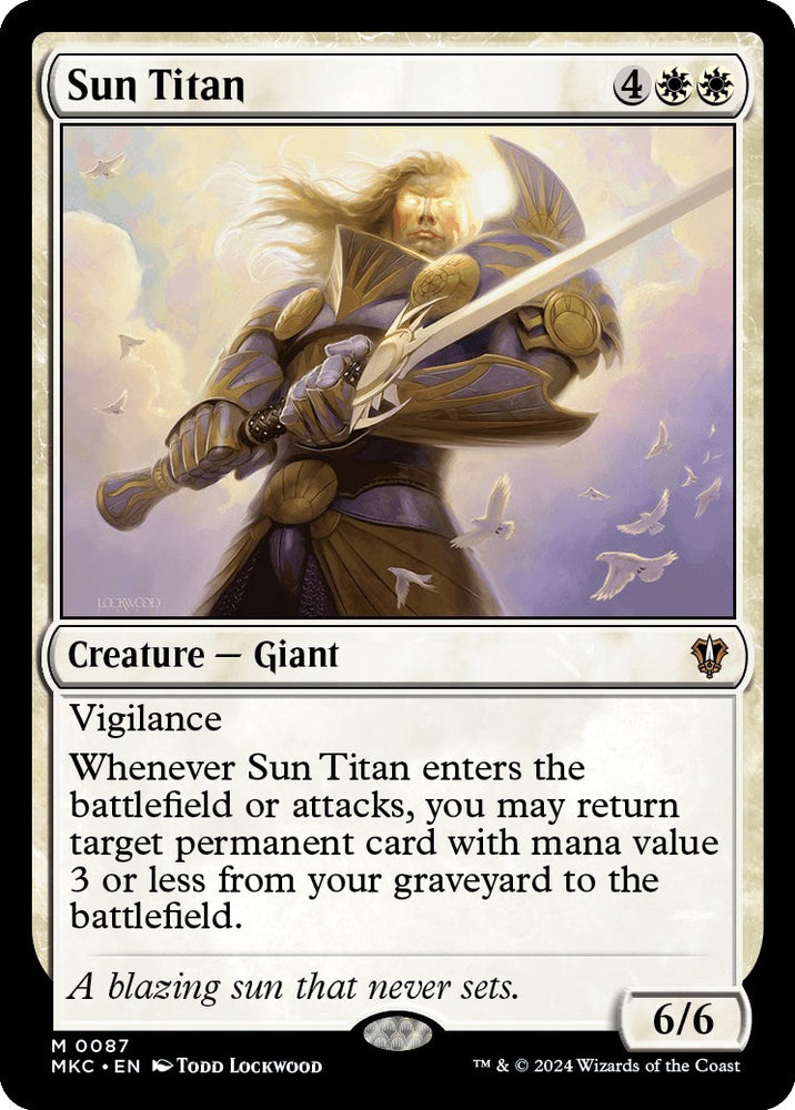Sun Titan [Murders at Karlov Manor Commander] 