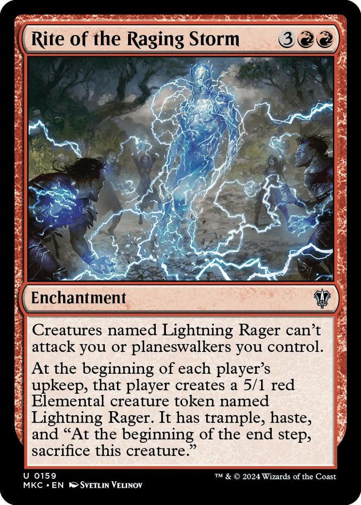 Rite of the Raging Storm [Murders at Karlov Manor Commander] 