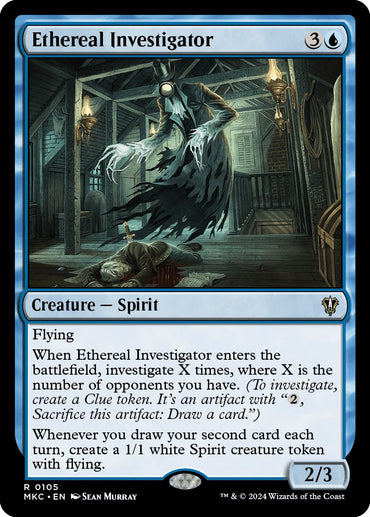 Ethereal Investigator [Murders at Karlov Manor Commander] 