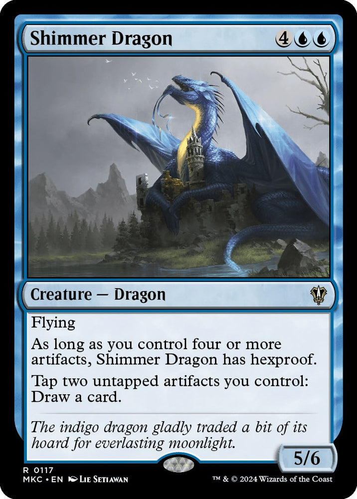 Shimmer Dragon [Murders at Karlov Manor Commander] 