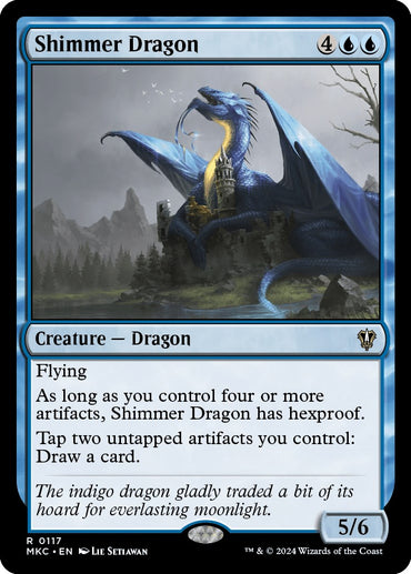 Shimmer Dragon [Murders at Karlov Manor Commander] 