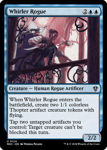 Whirler Rogue [Murders at Karlov Manor Commander] 