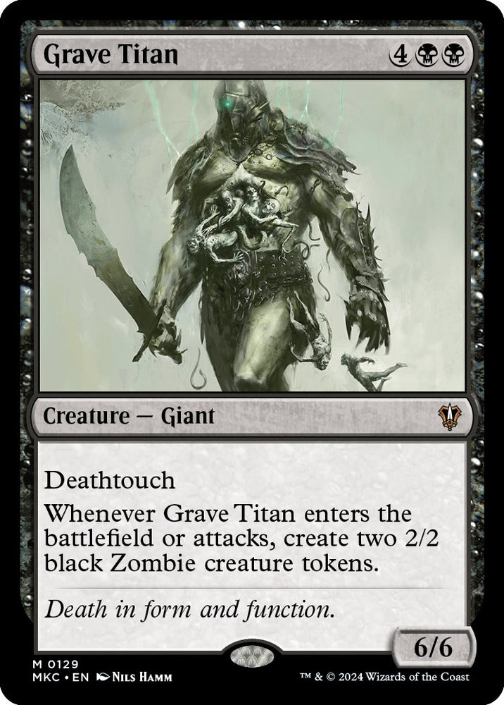 Grave Titan [Murders at Karlov Manor Commander] 
