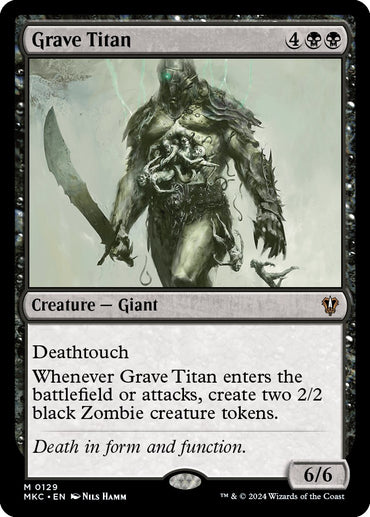 Grave Titan [Murders at Karlov Manor Commander] 