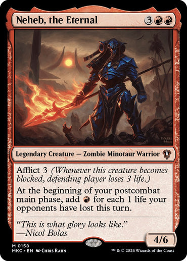 Neheb, the Eternal [Murders at Karlov Manor Commander] 