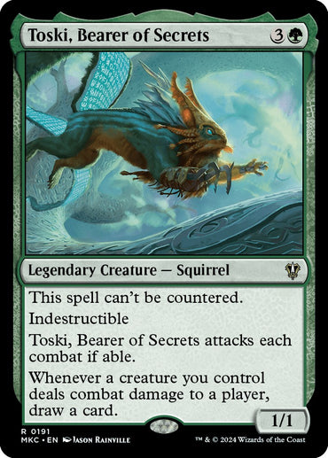 Toski, Bearer of Secrets [Murders at Karlov Manor Commander] 
